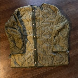 Vintage Army Liner Coat